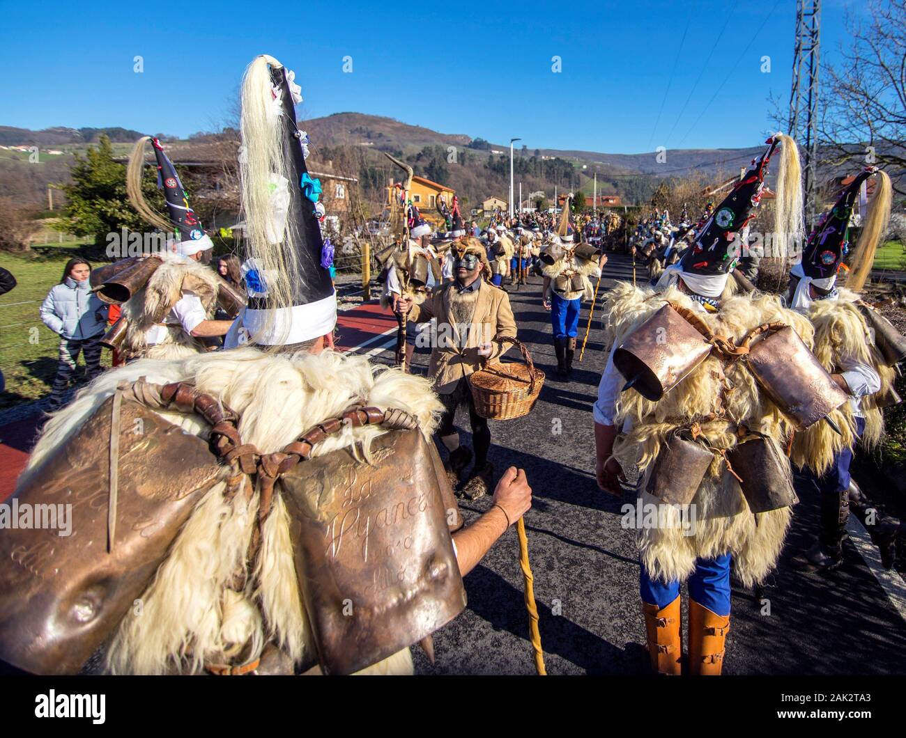 Hundreds Take Part In The Traditional La Vijanera 2020 Carnival
