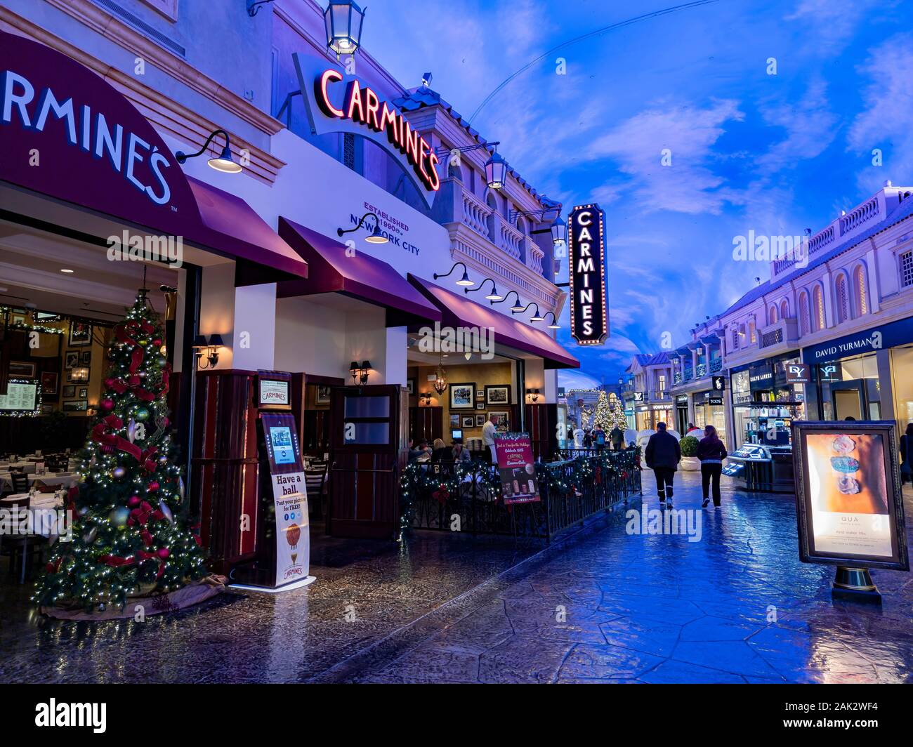 Las Vegas, JAN 1: Interior View Of The Forum Shops At Caesars