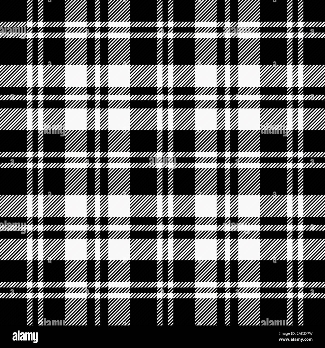 Scottish plaid checkered vector pattern. Vector EPS 10 Stock Vector