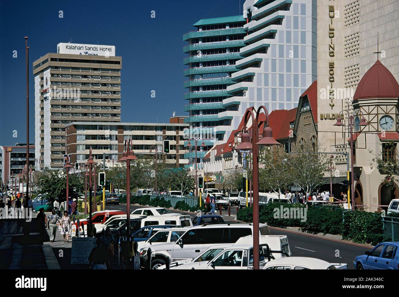 Main street in windhoek namibia hires stock photography and images Alamy