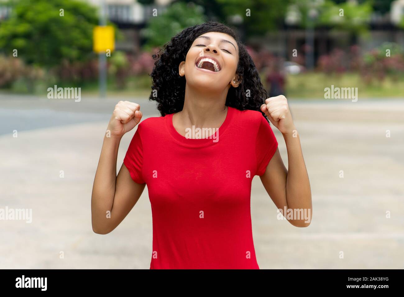 Latin american woman hi-res stock photography and images - Alamy