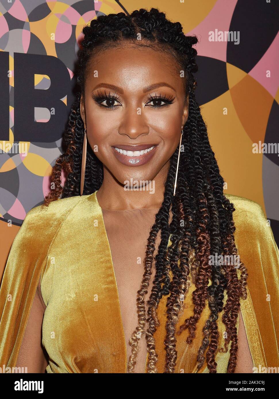 BEVERLY HILLS, CA - JANUARY 05: Gabrielle Dennis attends HBO's Official
