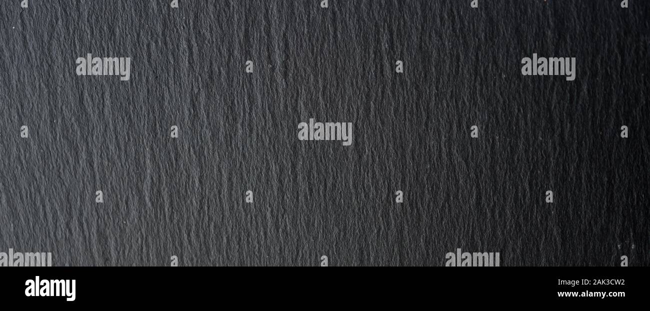 Black slate as a background Stock Photo