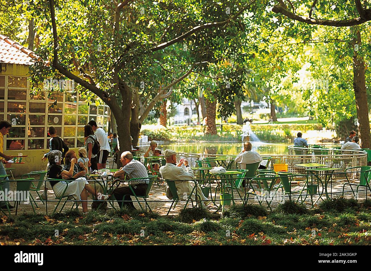 Cafe in the sale park