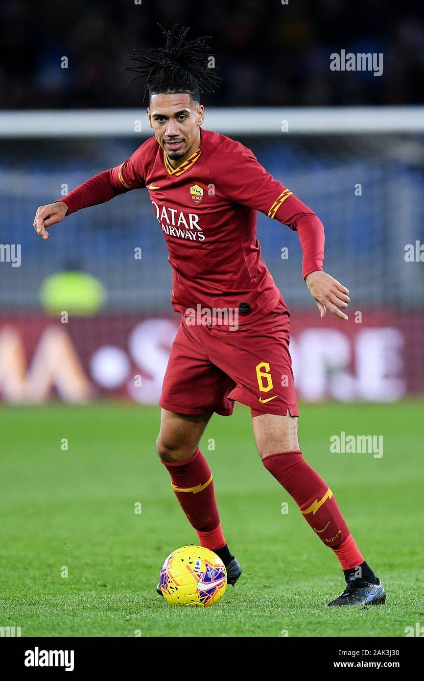 Chris Smalling Of As Roma During The Serie A Match Between As Roma