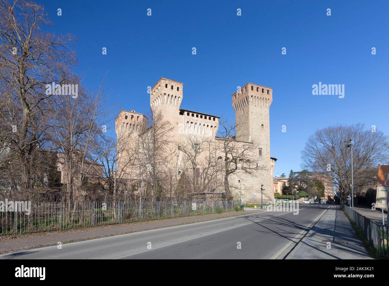 The Vignola castle, Vignola, Italy Stock Photo