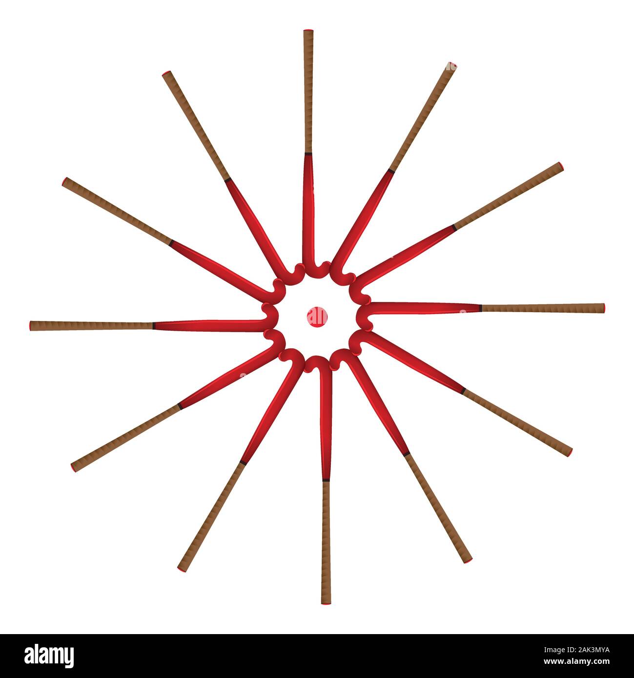 Sticks activity Stock Vector Images Alamy