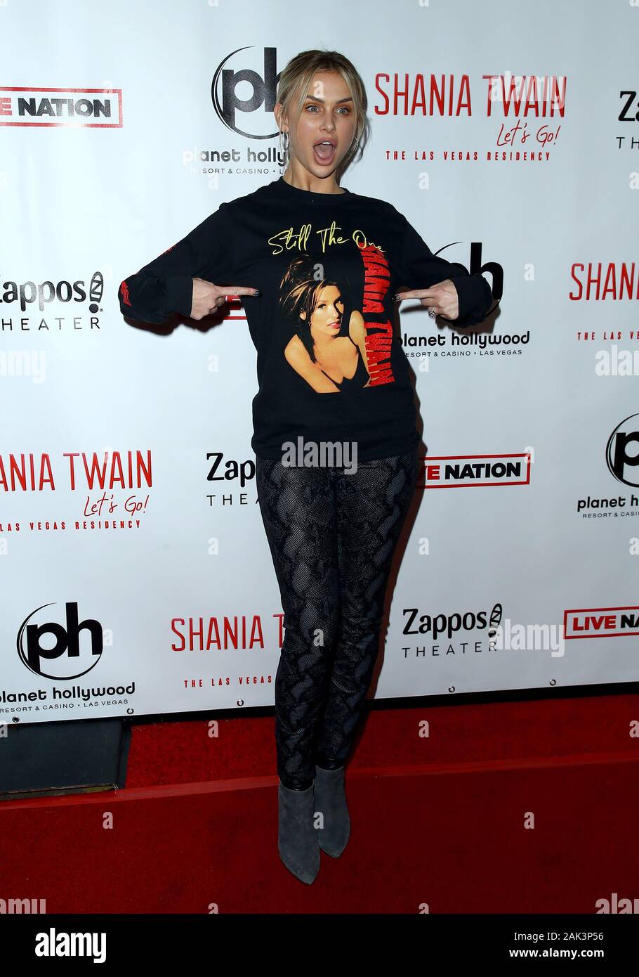 Red Carpet for the Grand Opening of Shania Twain "Let's Go!" The Las