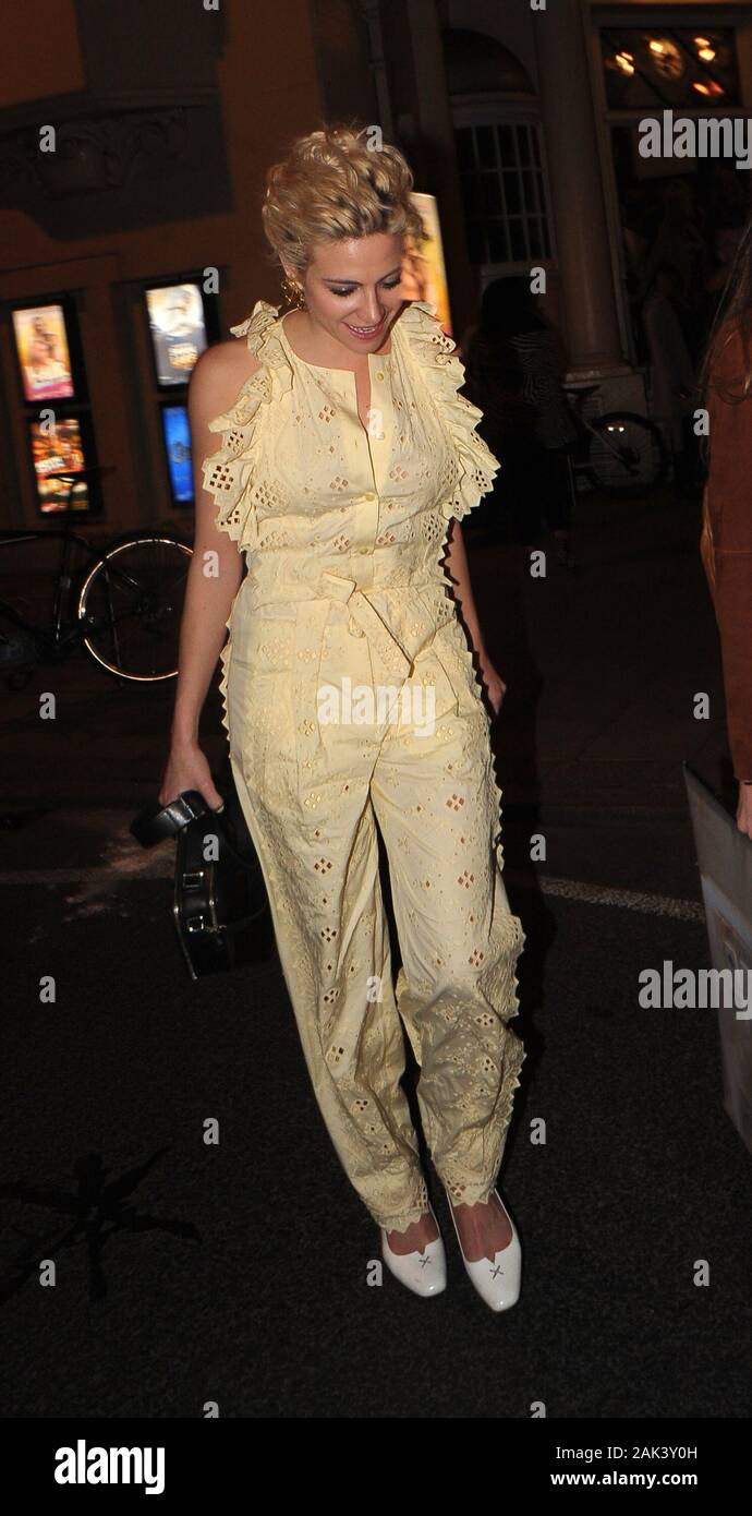 Pixie Lott at Hair The Musical Press Night at the New Wimbledon Theatre