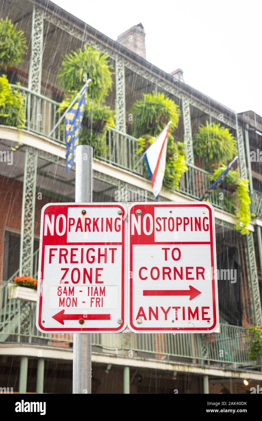 No Parking Sign Warning Street Stock Photos No Parking Sign