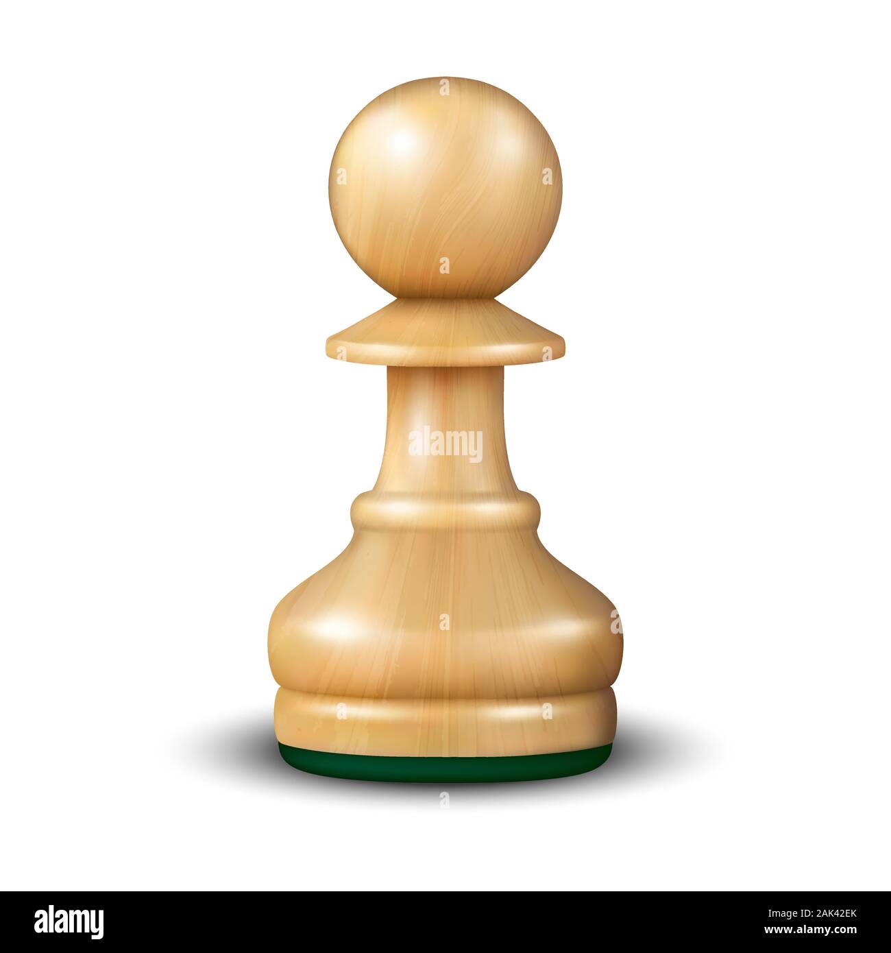 Pawn Chess Piece Realistic Silhouette PNG & SVG Design For T-Shirts