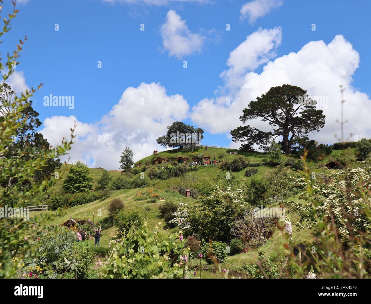 Hobbiton village Stock Photo