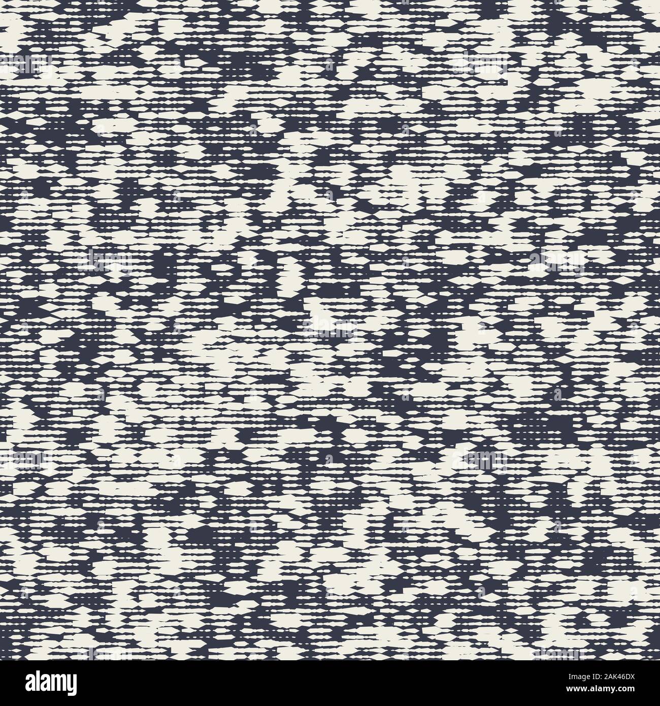 Noisy mottled worn aged seamless motif tile Stock Vector
