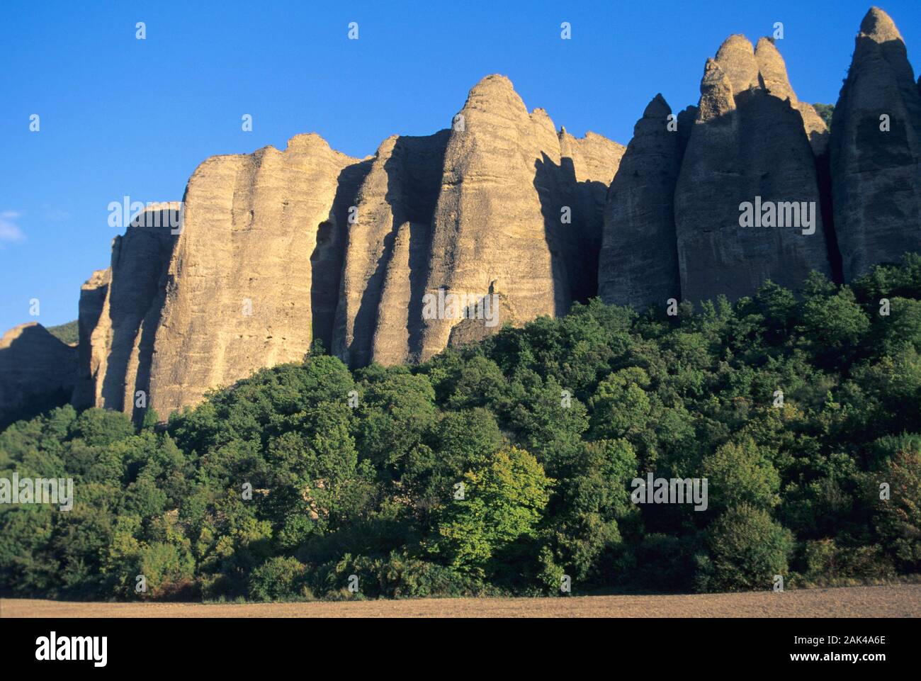 Provence Rocks France: Provence - The Pénitent Rocks of Les Meés | usage worldwide ...