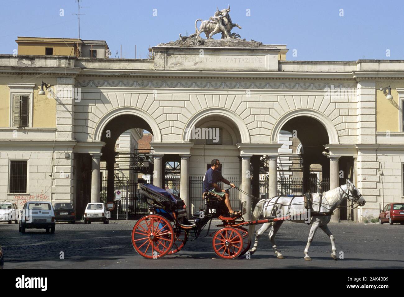 Italy: Rome - Mattatoio of Testaccio | usage worldwide Stock Photo - Alamy