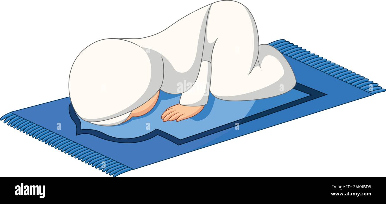 Cartoon Muslim girl praying on the rug Stock Vector Image & Art - Alamy Cartoon Muslim girl praying on the rug Stock Vector Image & Art - Alamy
