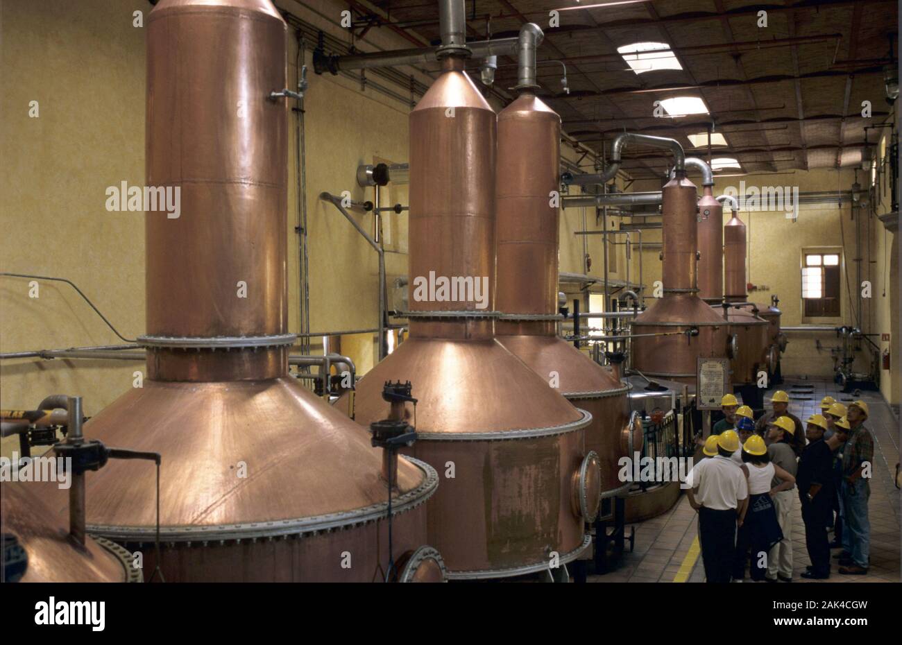 Mexico Cuervo Tequila Factory in Tequila usage worldwide Stock Photo