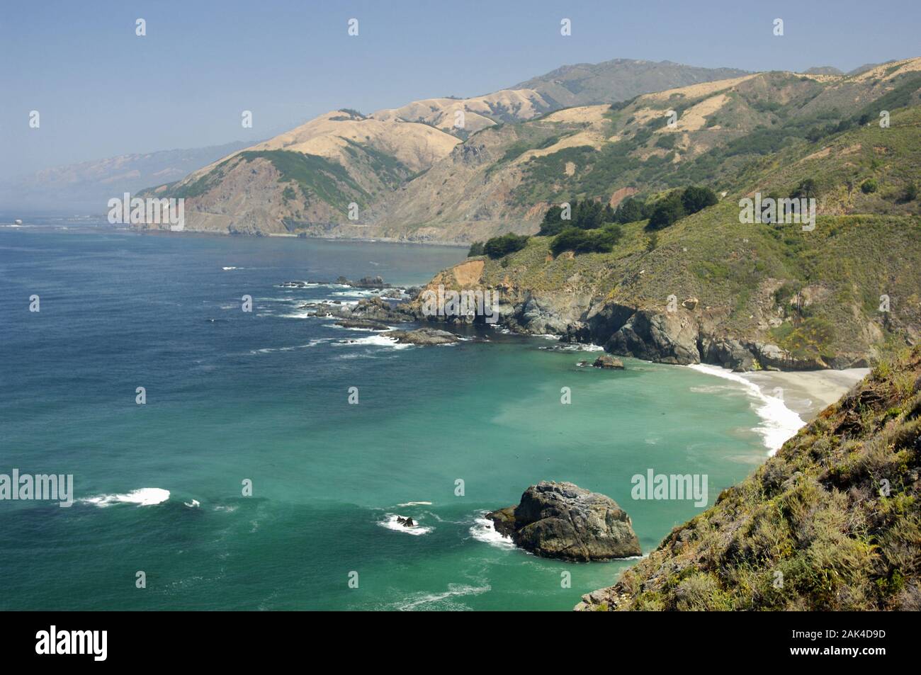 Küstenabschnitt am Highway No. 1, Kalifornien, USA | usage worldwide Stock Photo