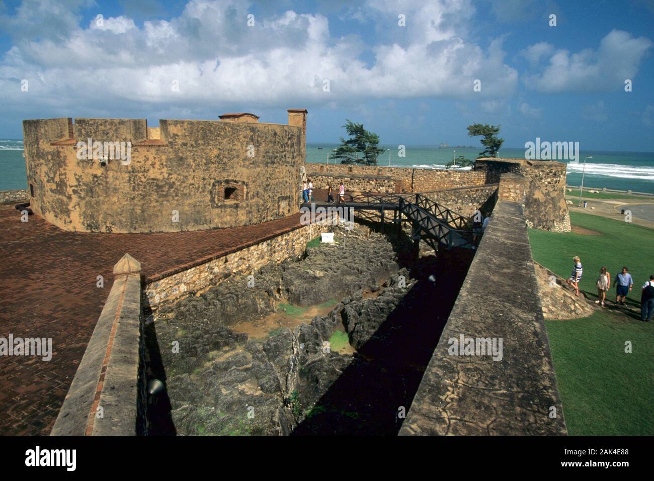 Dominican Republic In The 16th Century The San Felipe Fortress Protected Puerto Plata From