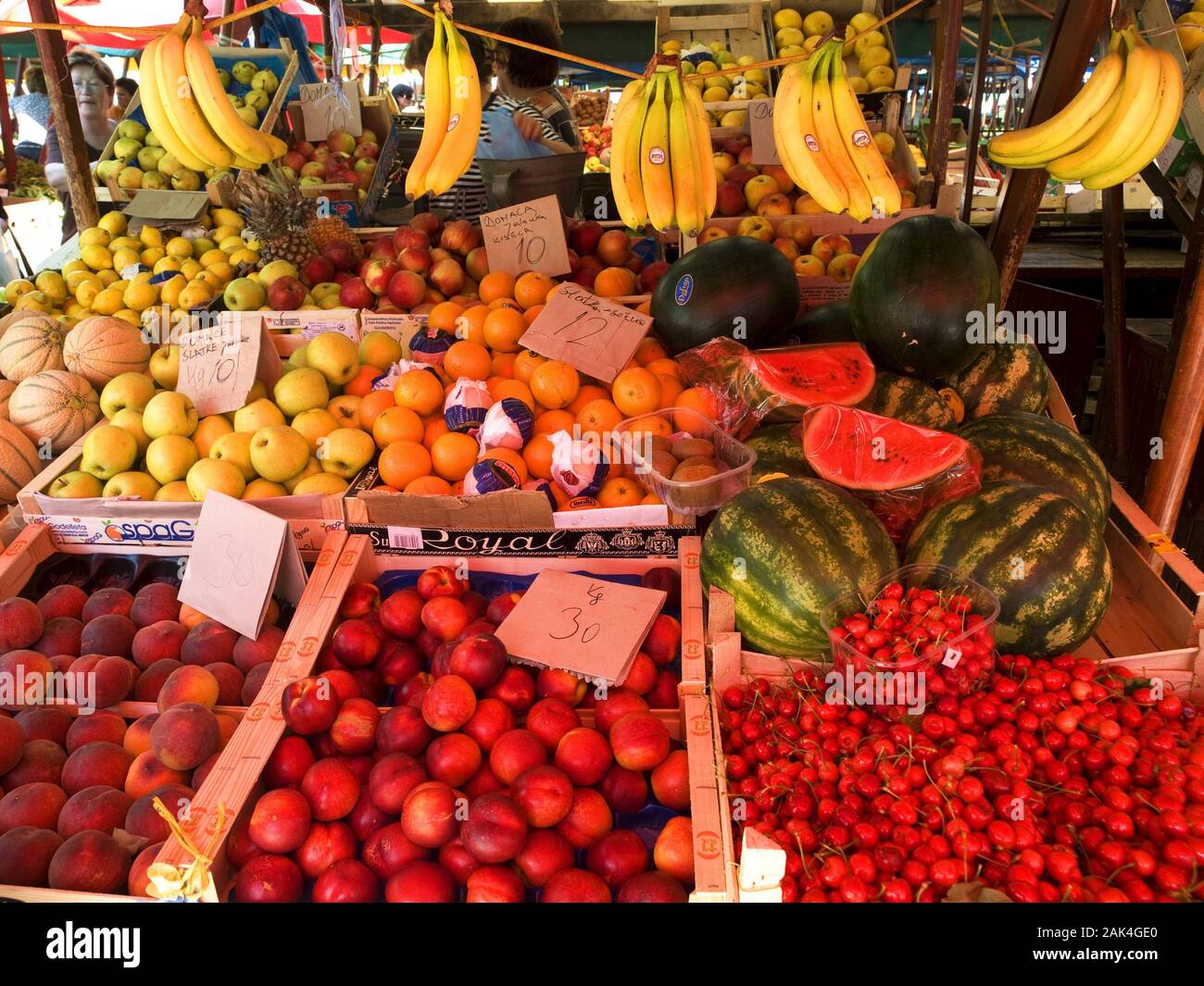Obststand Gemüse und obststand hi-res stock photography and images - Alamy