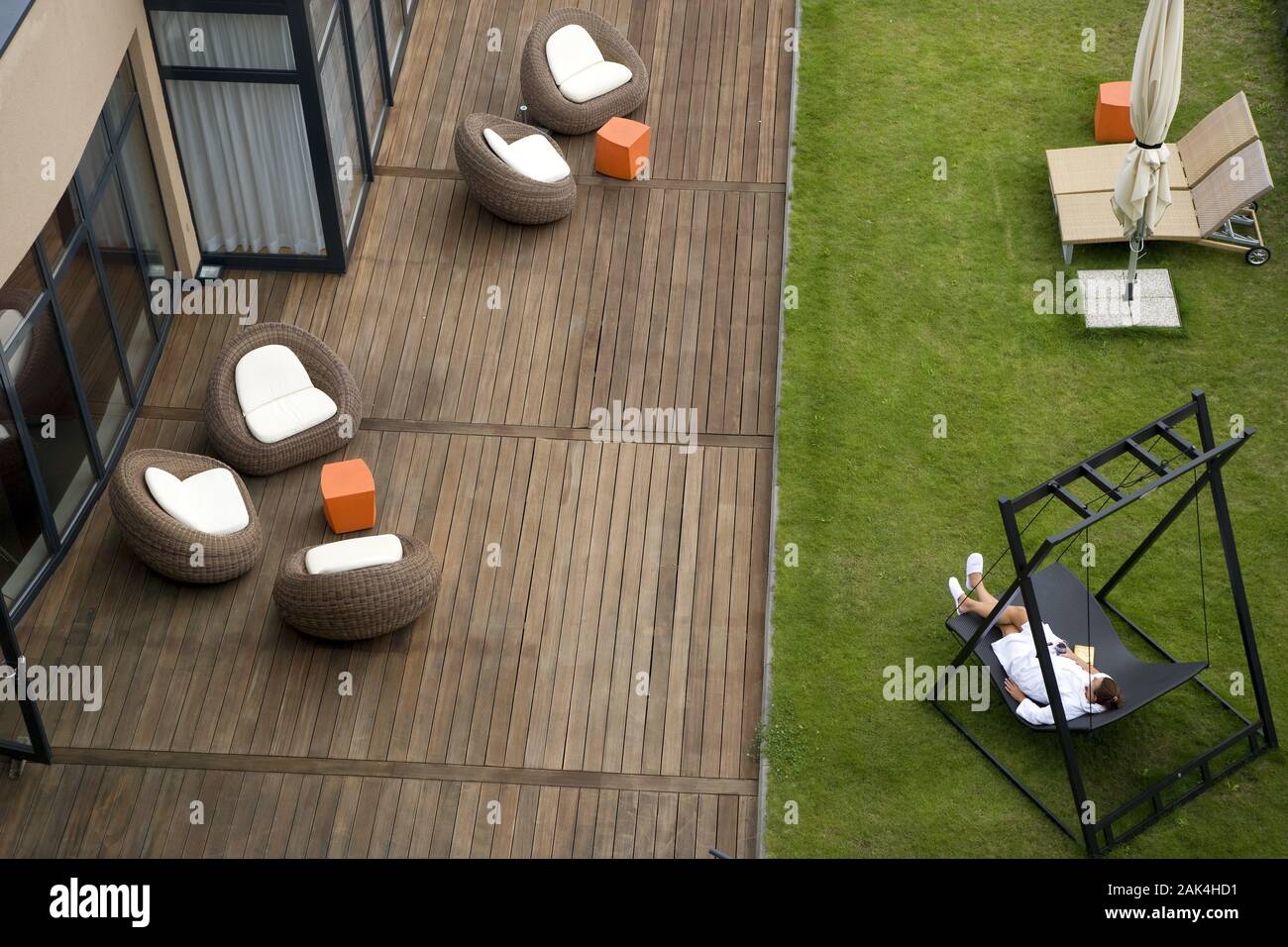 Zell Am See Wellnesshotel Und Designhotel Mavida Balance Hotel Spa Outdoor Pool Salzburger Land Usage Worldwide Stock Photo Alamy