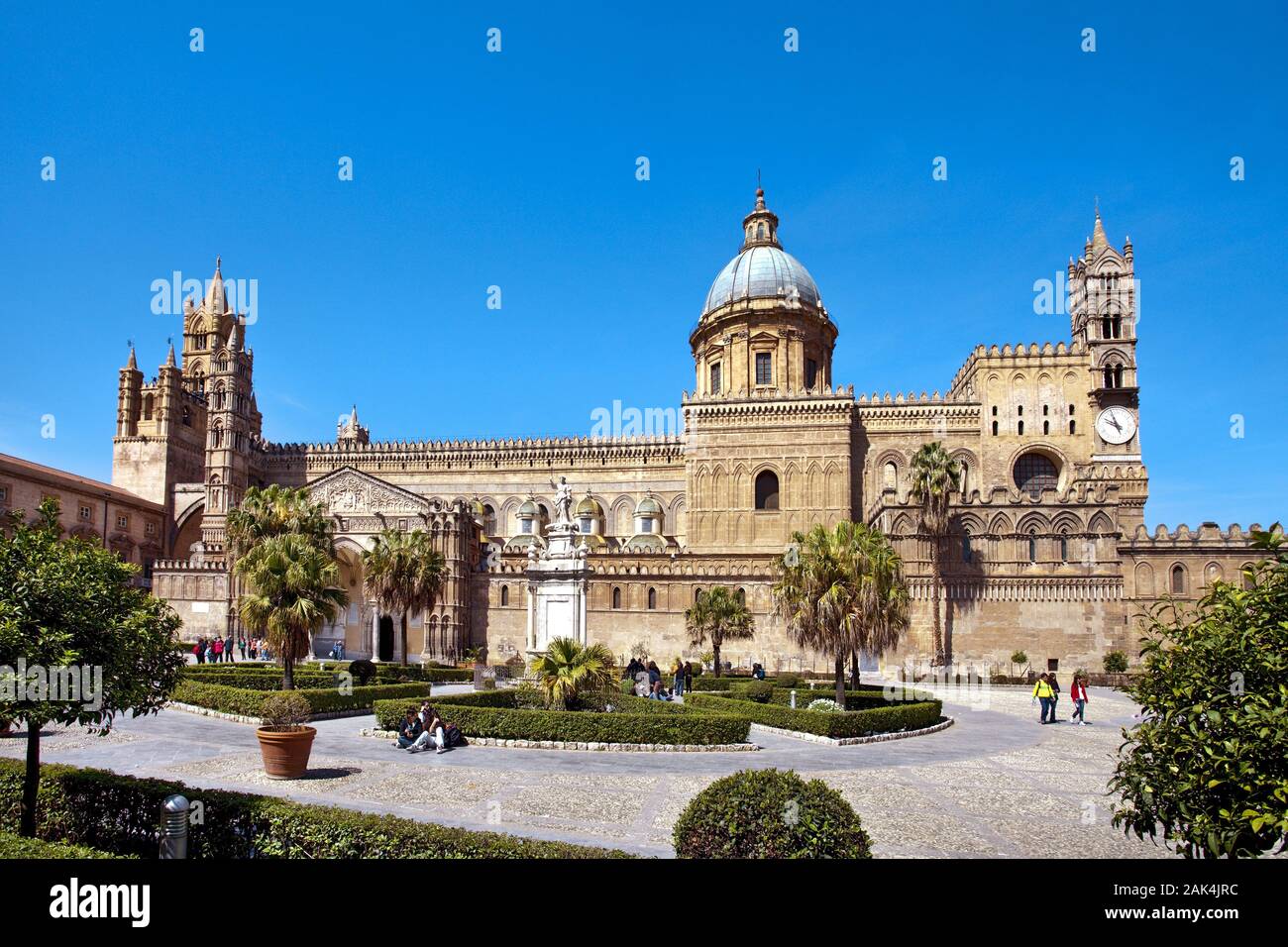 Kathedrale von Palermo, Sizilien, Italien | usage worldwide Stock Photo