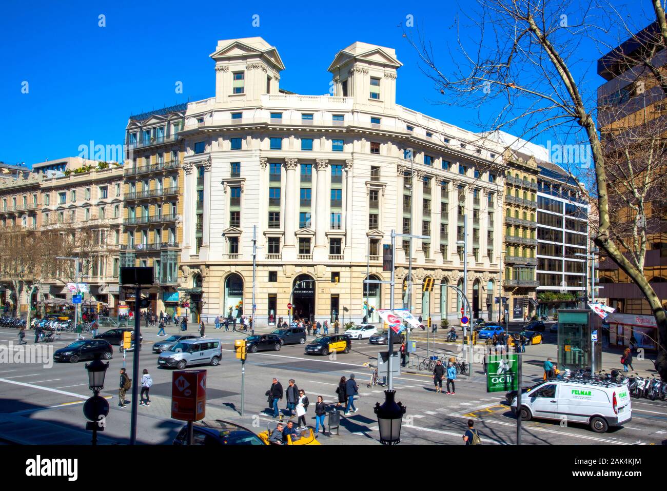 Barcelona, Spain - May 25, 2016: Versace Shop Located On Passeig De Gracia,  One Of The Most Expensive Streets In Europe. Stock Photo, Picture and  Royalty Free Image. Image 57459903.