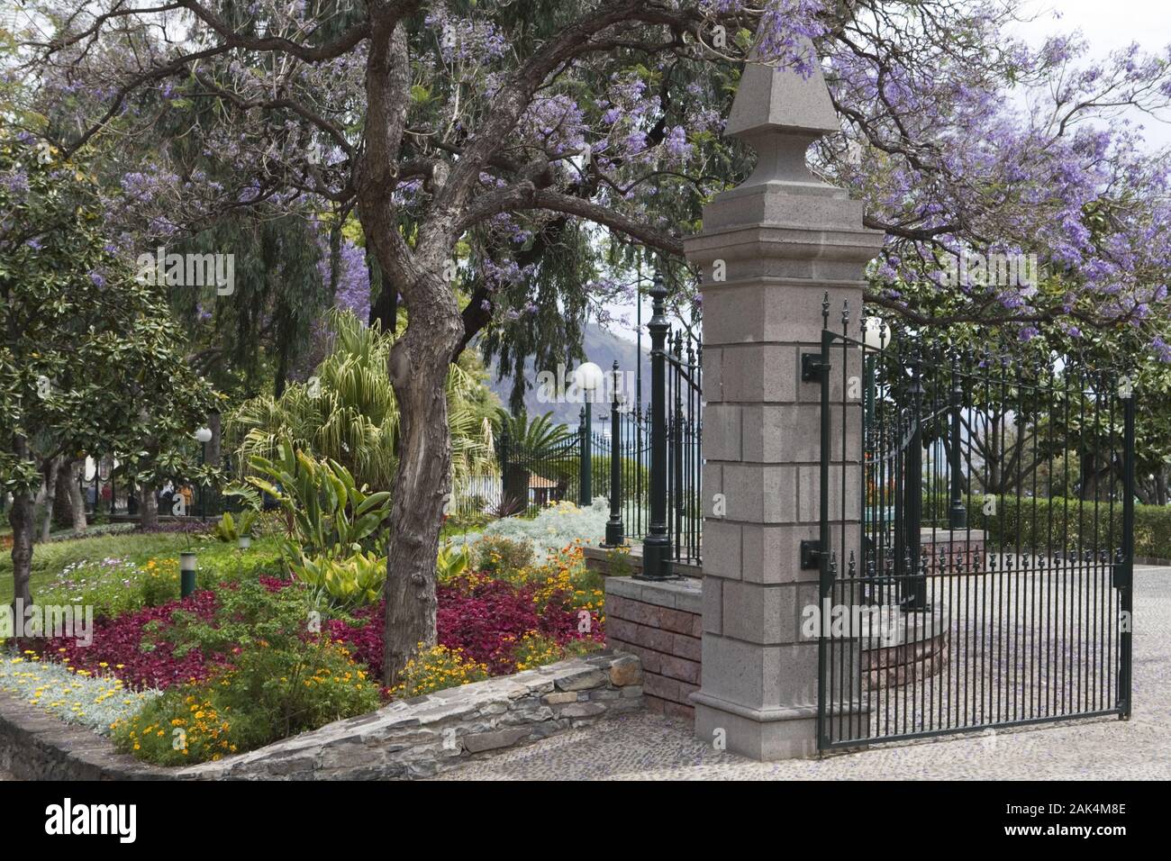 Botanischer Garten In Funchal Madeira Stock Photos Botanischer