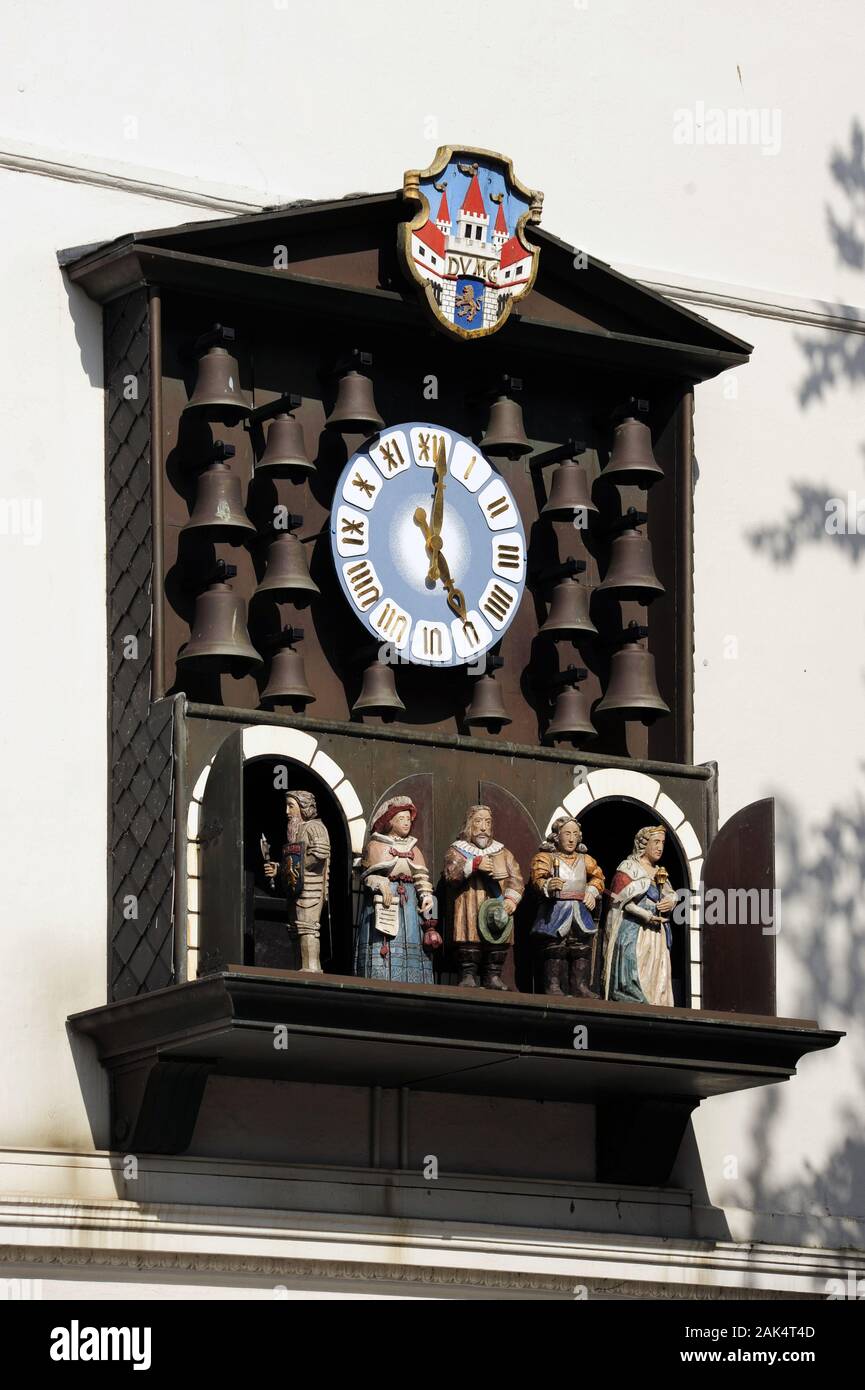 Jever Glockenspiel am Hof von Oldenburg, Ostfriesland usage