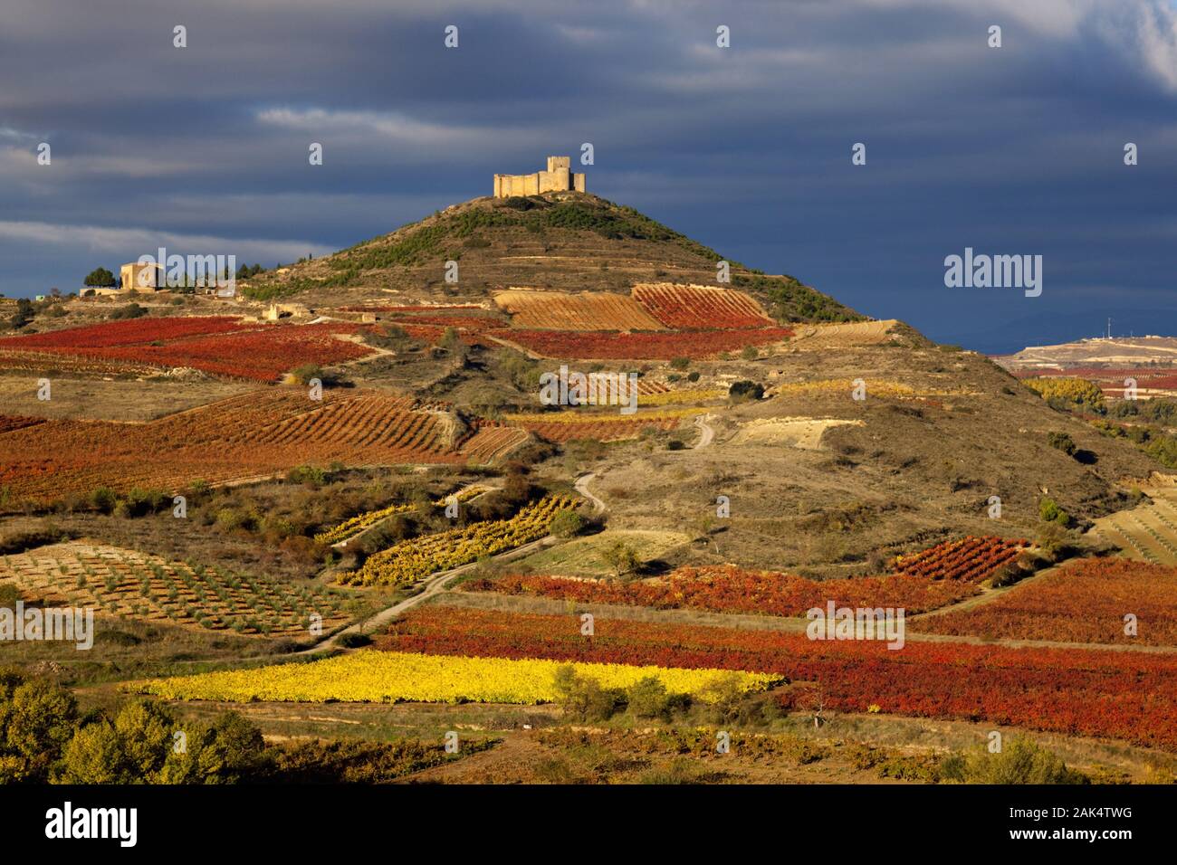 San Vincente an der Ebro-Schleife, Spanien Norden | usage worldwide Stock Photo