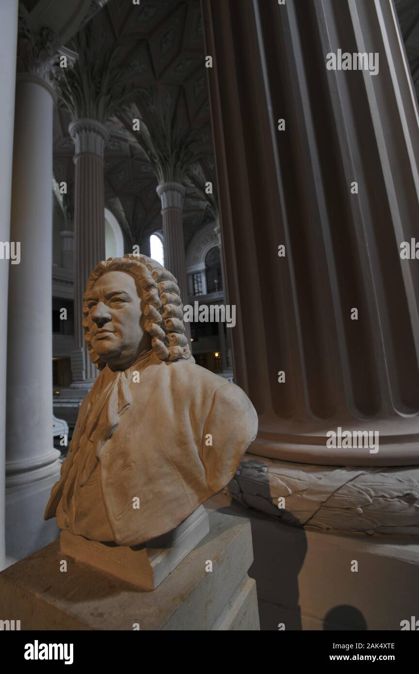 Johann Sebastian BachBueste in der Nikolaikirche, Ausgangspunkt der