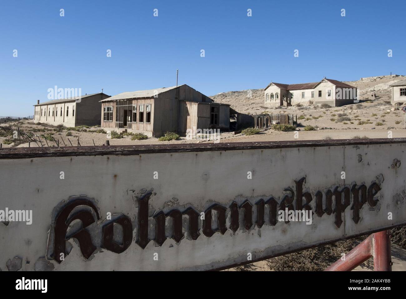 Siedlung Kolmanskuppe bei Luederitz, ehemaliger 'Diamantenort', heute Geisterstadt, Namibia | usage worldwide Stock Photo
