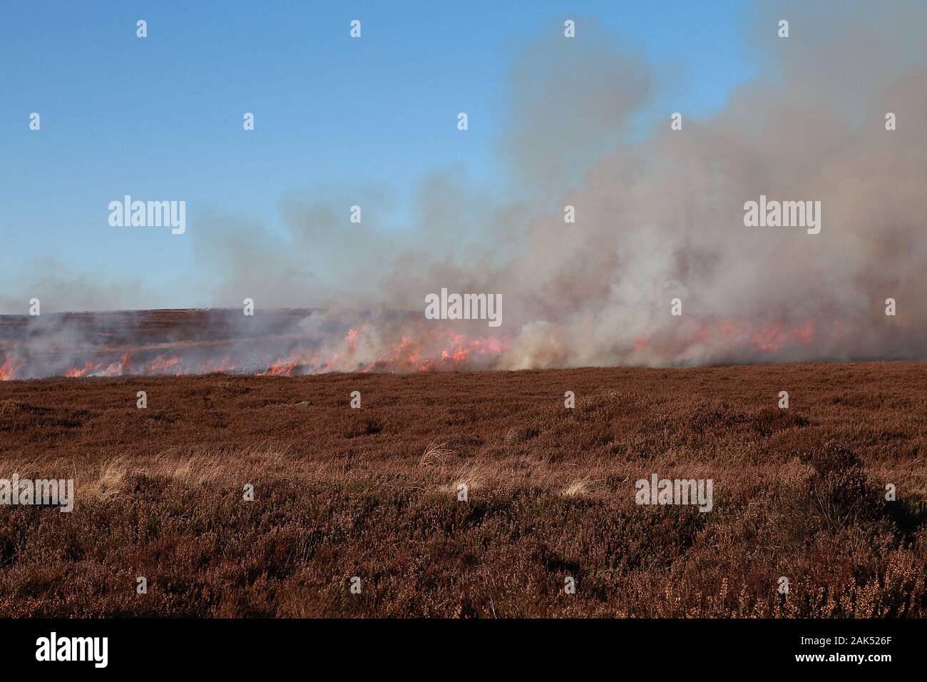 Bushfires in Australia Stock Photo