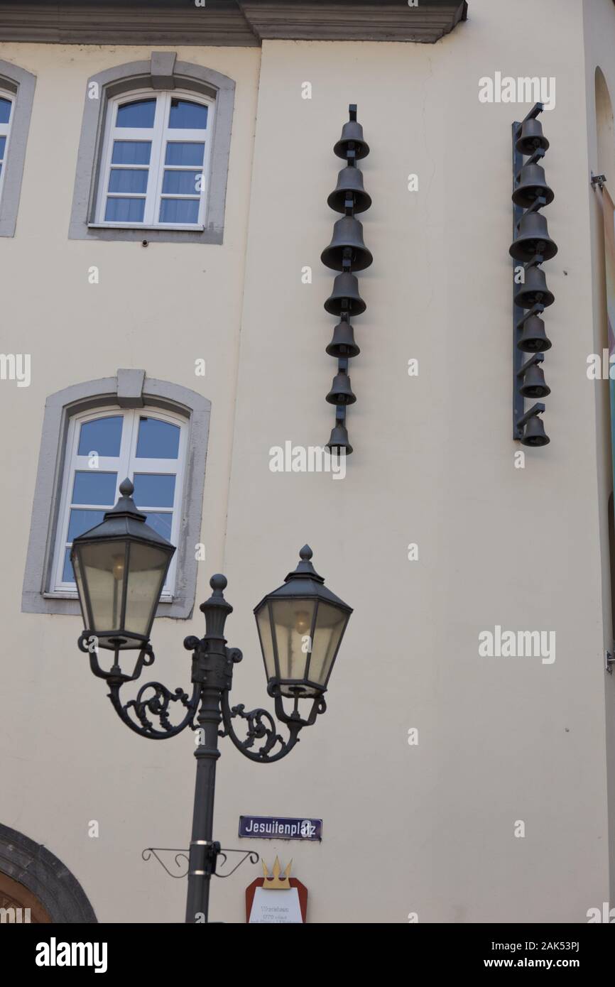 Koblenz Glockenspiel am Jesuitenplatz, Mosel usage worldwide Stock