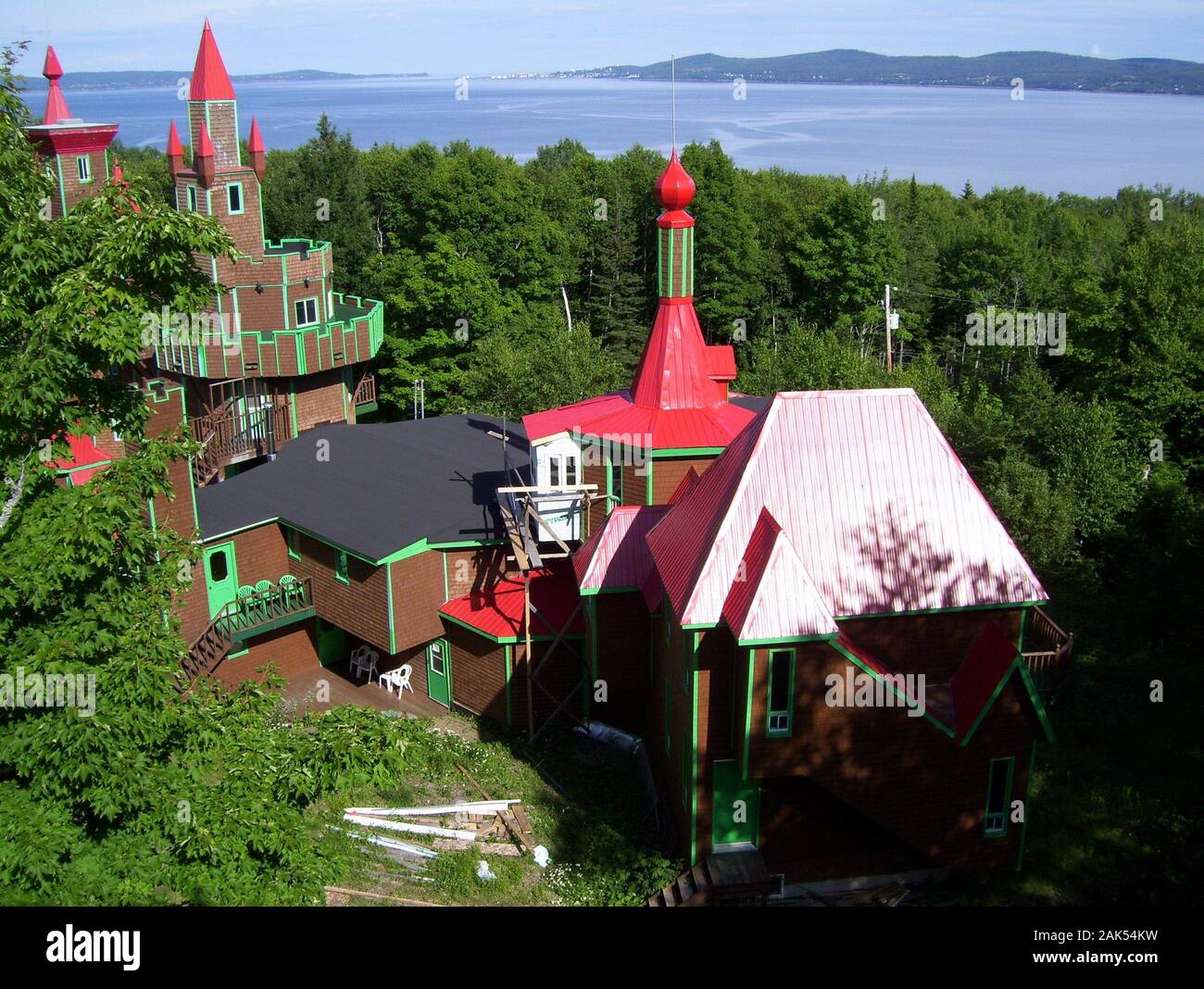 PointealaGarde Chateau Bahia an der Suedkueste der Gaspesie