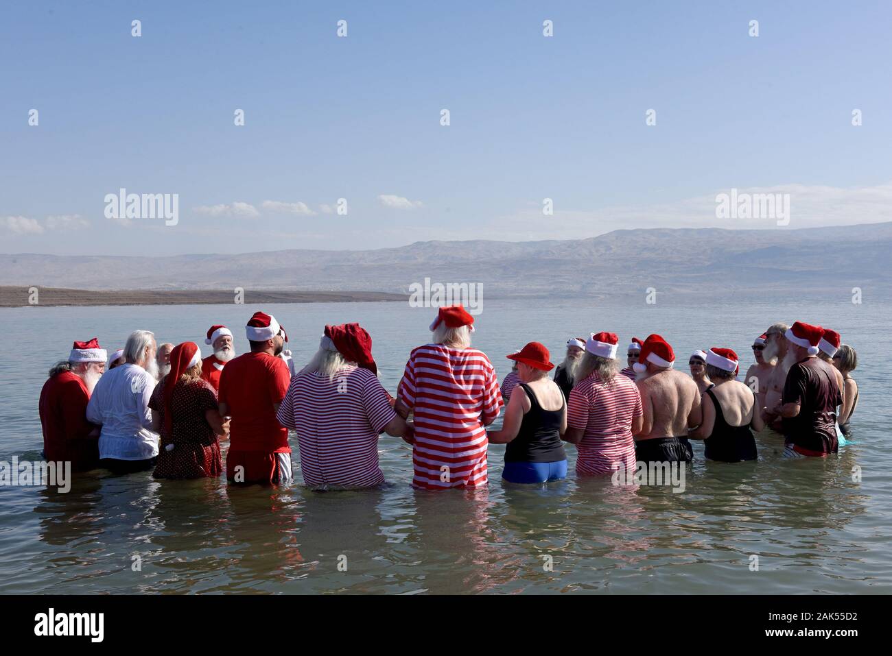 mens santa bathing suit