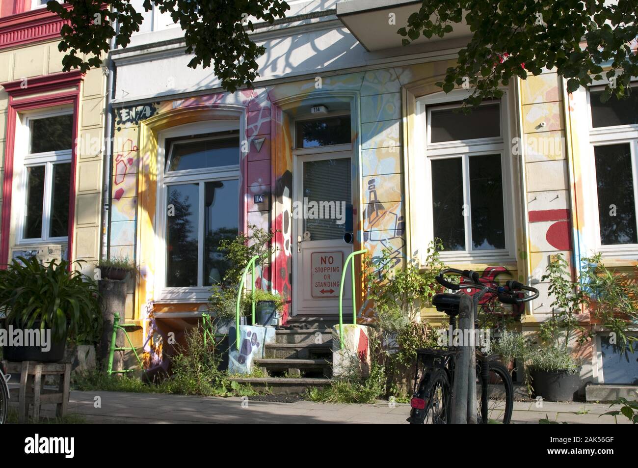 Hafenstrasse Hamburg Stock Photos Hafenstrasse Hamburg Stock