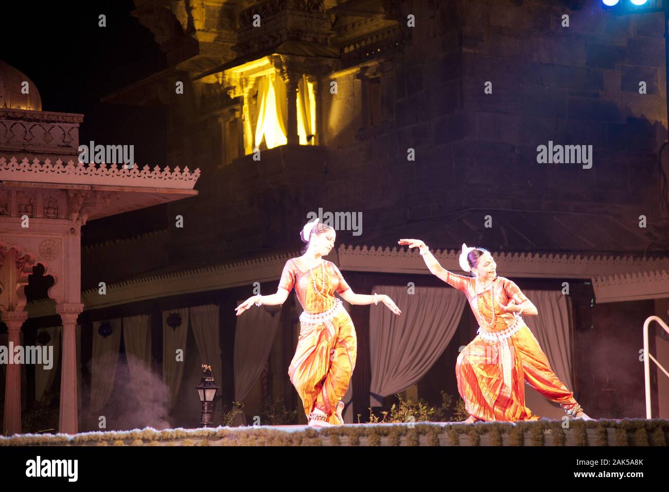 Bundesstaat Rajasthan: Udaipur, Fest im Stadtpalast des Koenigs zum November-Vollmond, Indien | usage worldwide Stock Photo