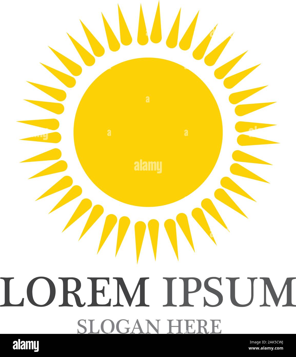 Sun Vector illustration Icon Logo Template design Stock Vector Image ...