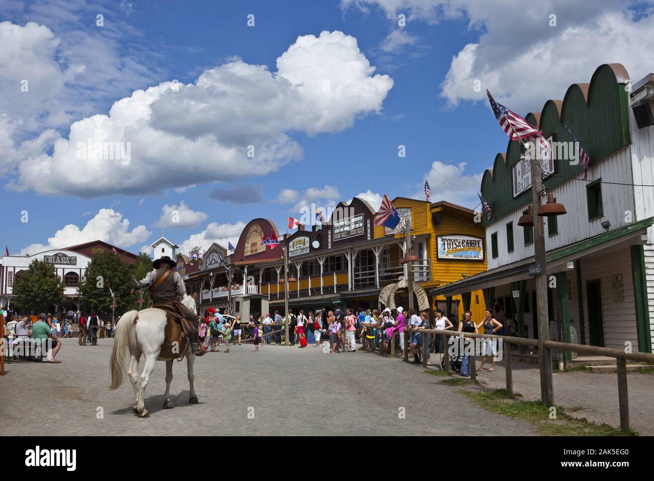 Hasselfelde: Westernstadt Pullman City, Harz | usage worldwide Stock Photo
