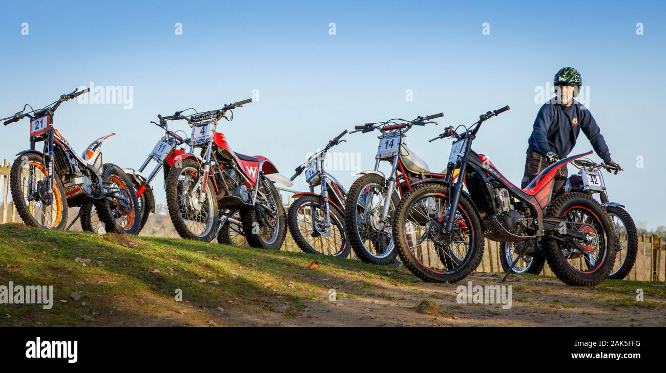 Trials bikes hi res stock photography and images Alamy