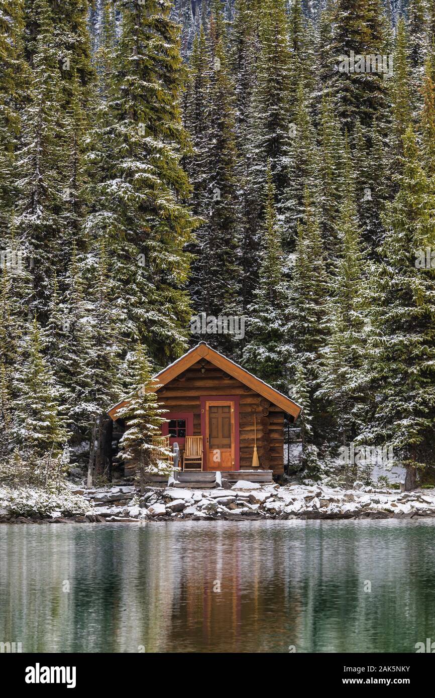 Log Cabins Rocky Mountains Stock Photos Log Cabins Rocky