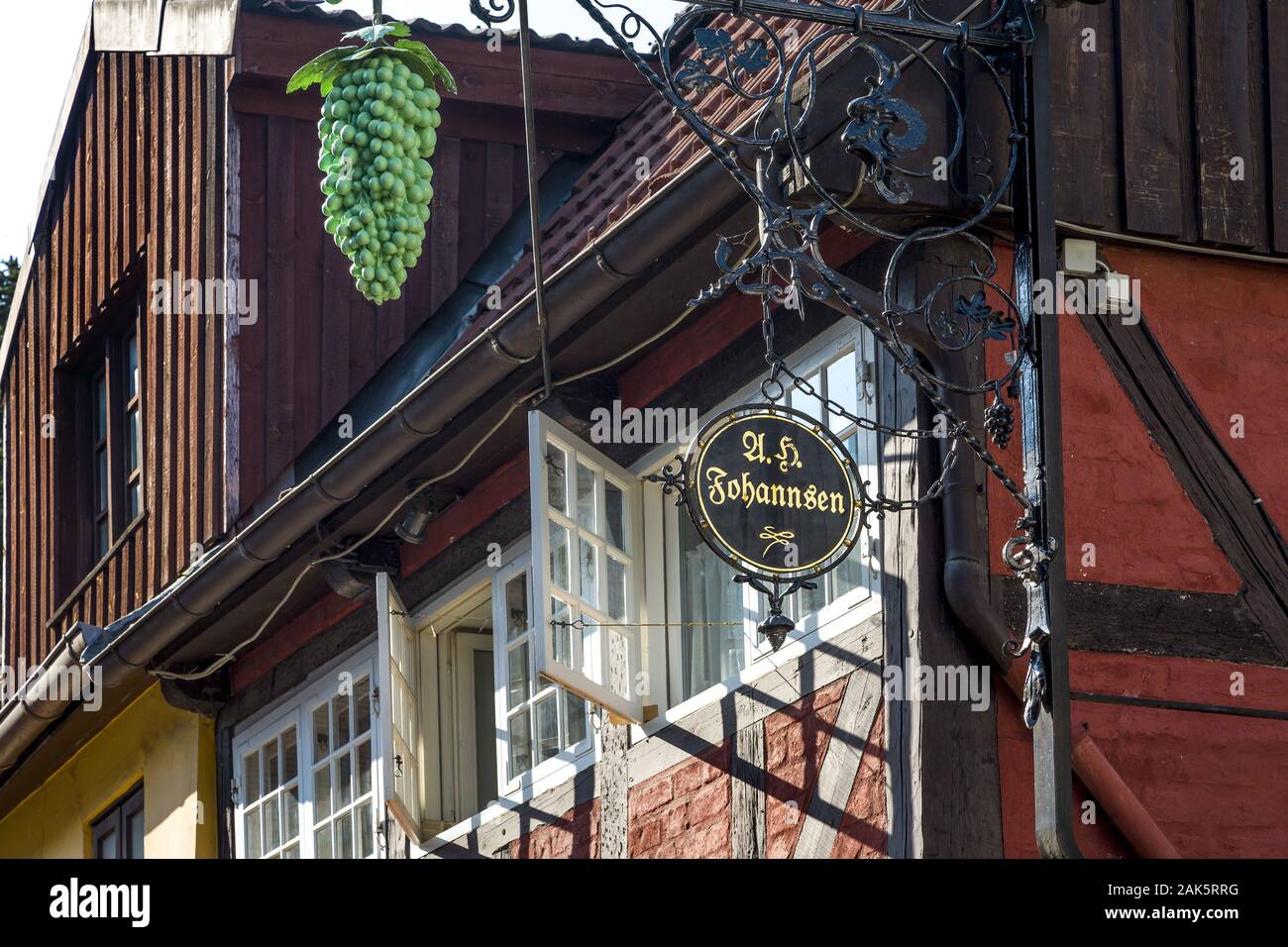 Flensburg "Rumhaus Johannsen" in der Marienstrasse, Ostseekueste