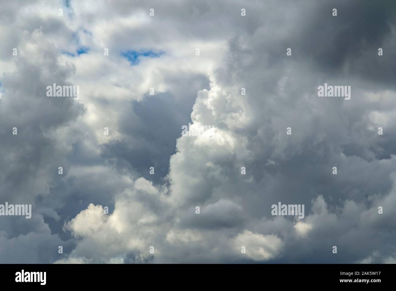 full frame stormy cloud scenery Stock Photo