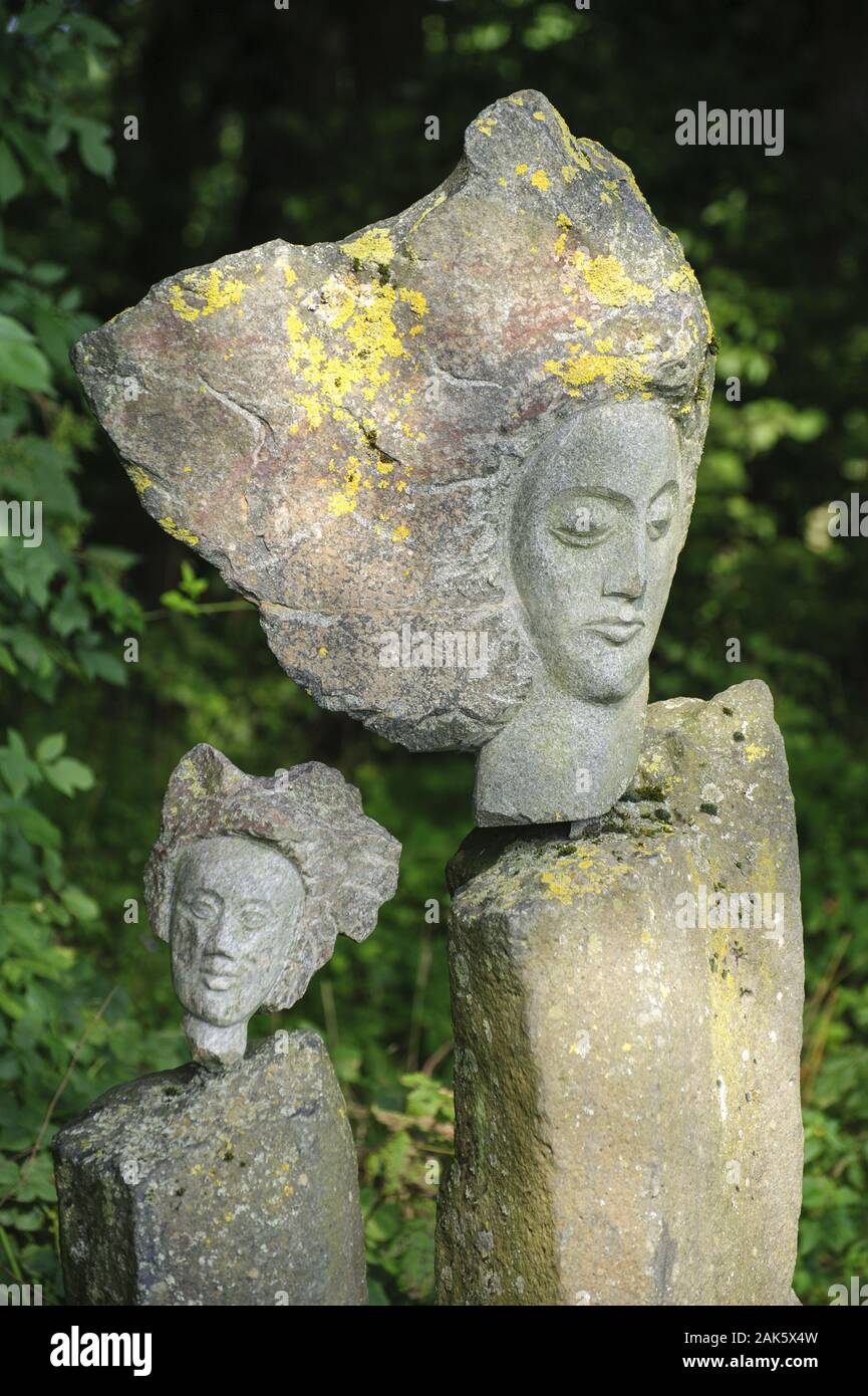 Skulpturenpfad bei Wald-Michelbach, Odenwald | usage worldwide Stock Photo