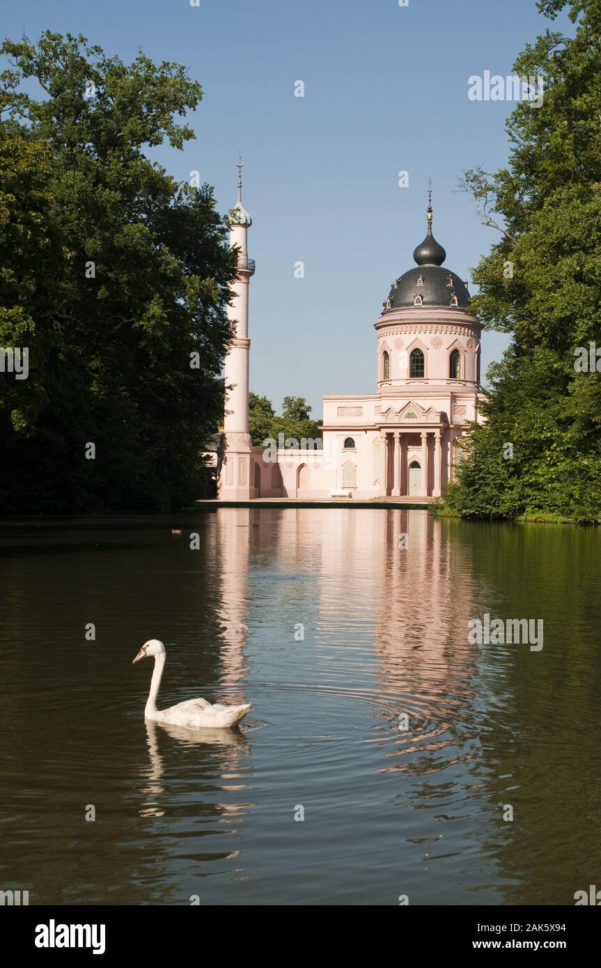 Schwetzingen: Moschee im Schlossgarten, Odenwald | usage worldwide Stock Photo