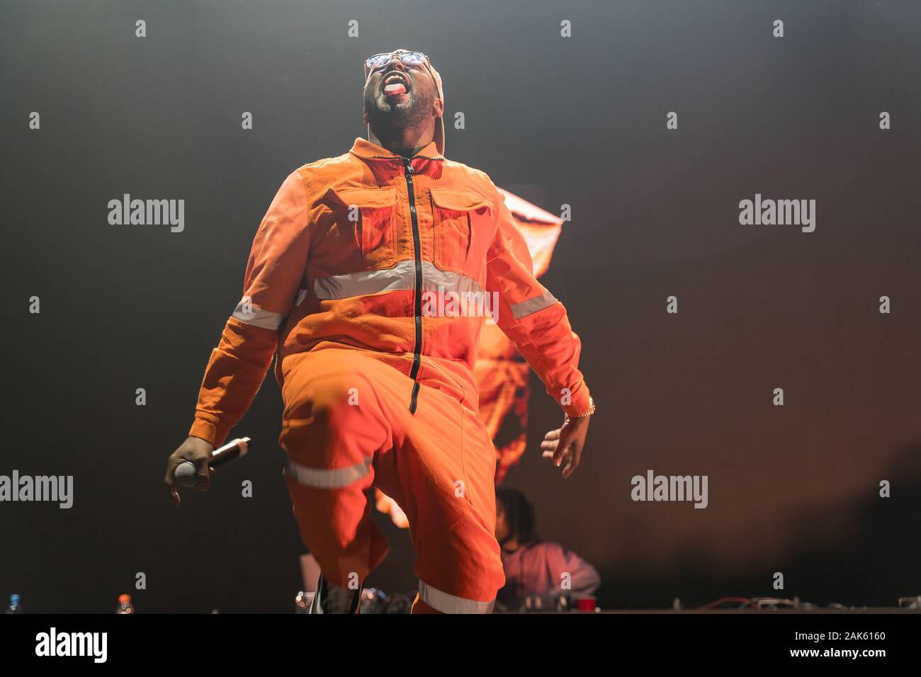 American rapper Schoolboy Q performing at Winter Breakout festival 2019