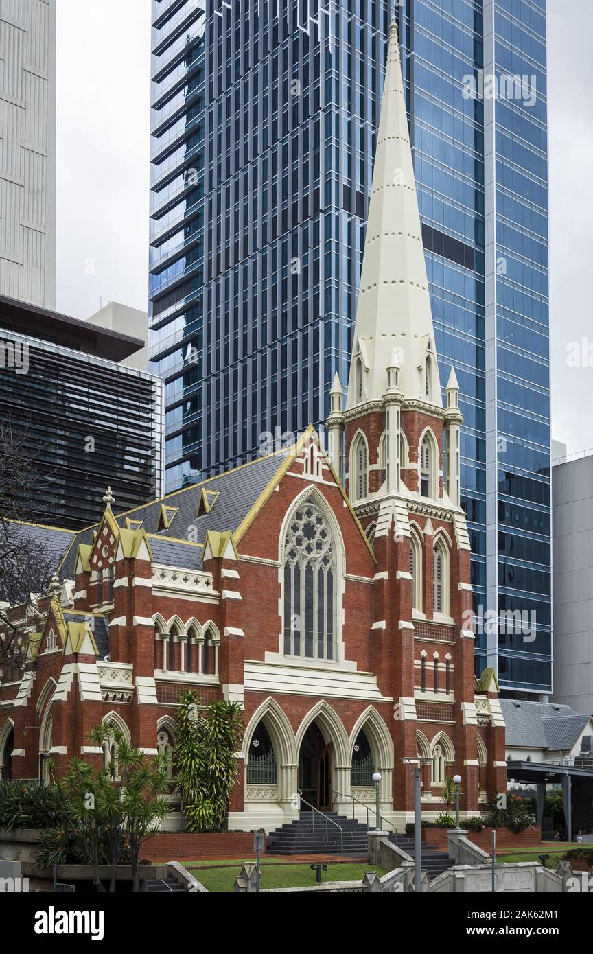 Queensland/Brisbane: Uniting Church in der Albert Street, Australien Osten | usage worldwide Stock Photo