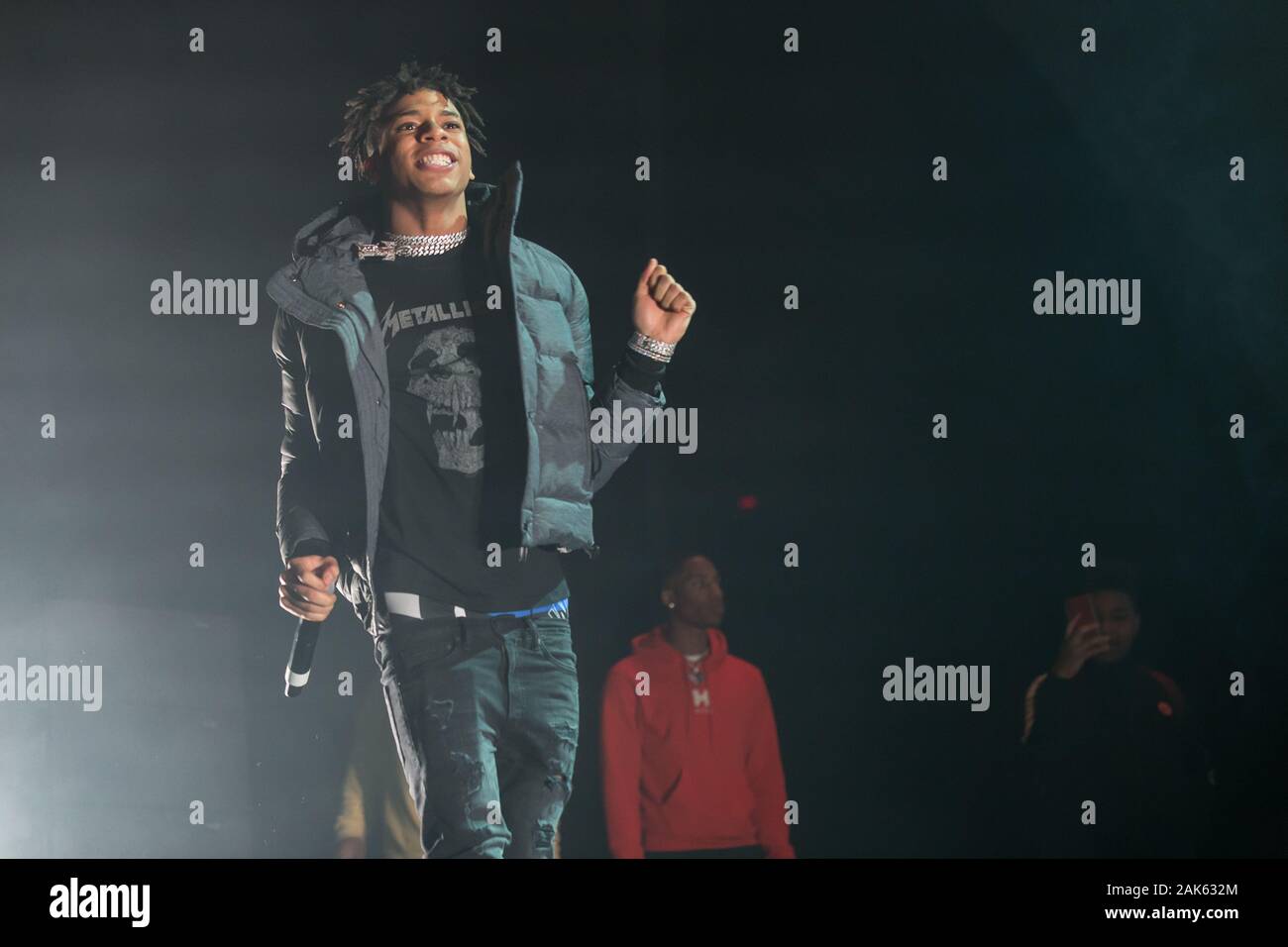 American Rapper Nle Choppa Performing At Winter Breakout Festival 2019 At Pacific Coliseum In Vancouver Bc On December 13th 2019 Stock Photo Alamy