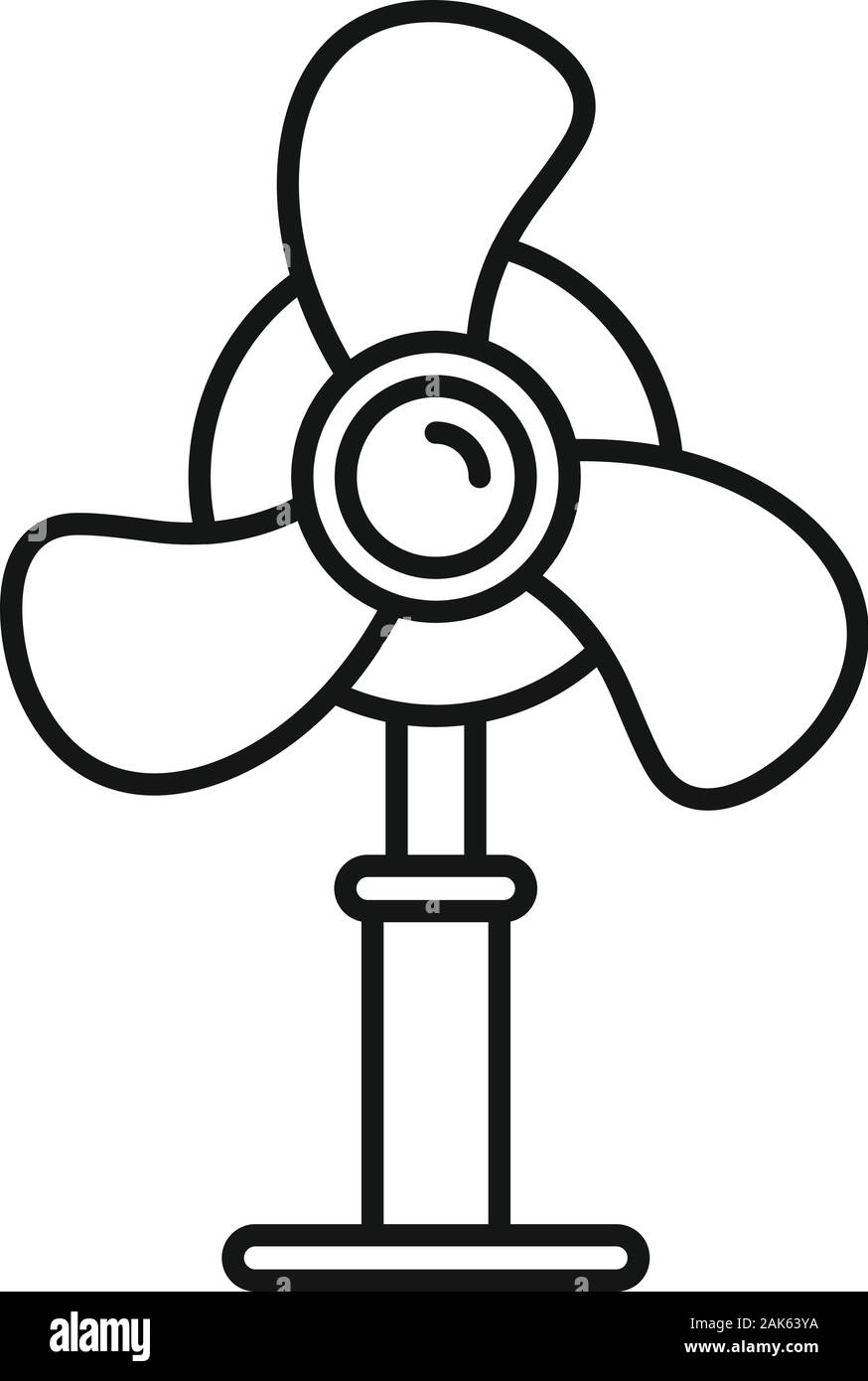 Stand fan Stock Vector Images Alamy